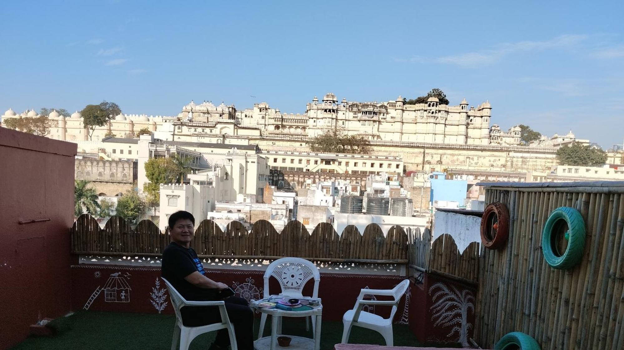 City And Palace View Guest House أُودايبور المظهر الخارجي الصورة