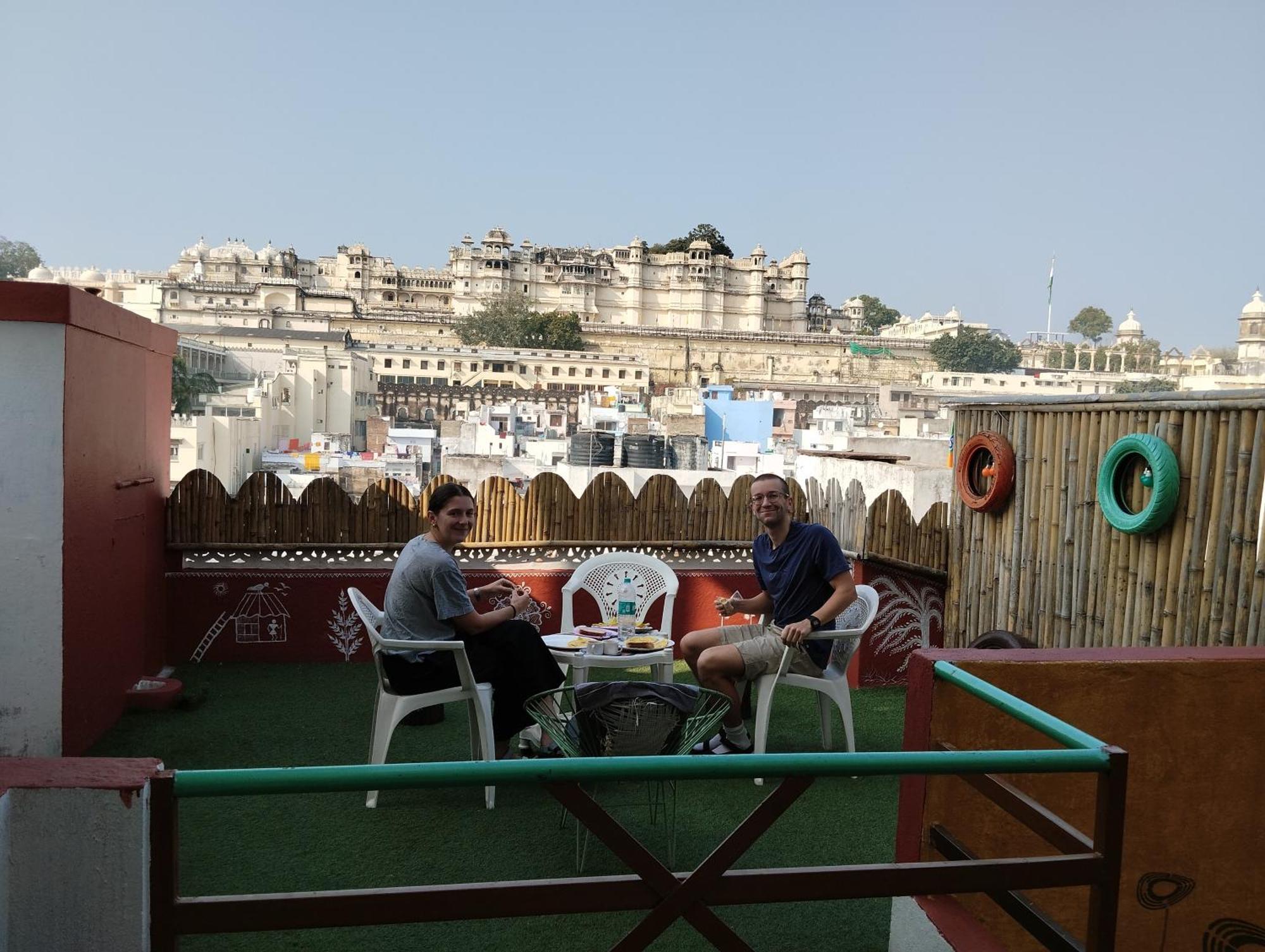City And Palace View Guest House أُودايبور المظهر الخارجي الصورة